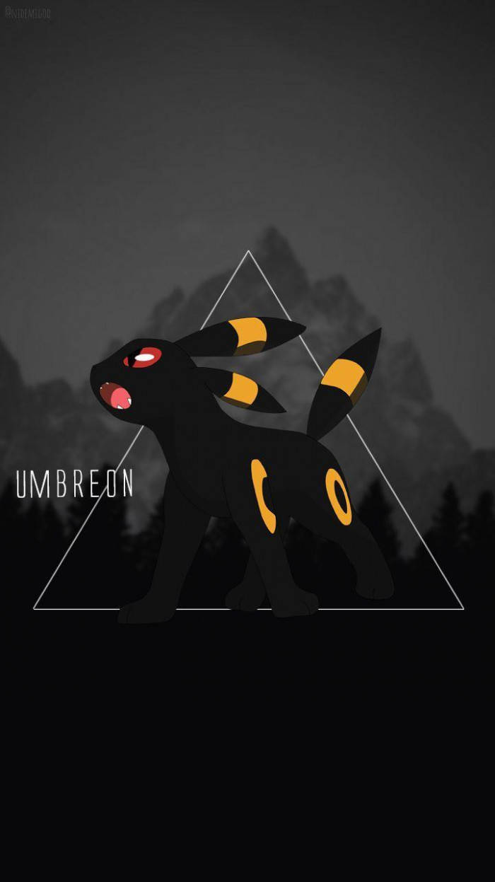 Umbreon Digital Art Wallpaper