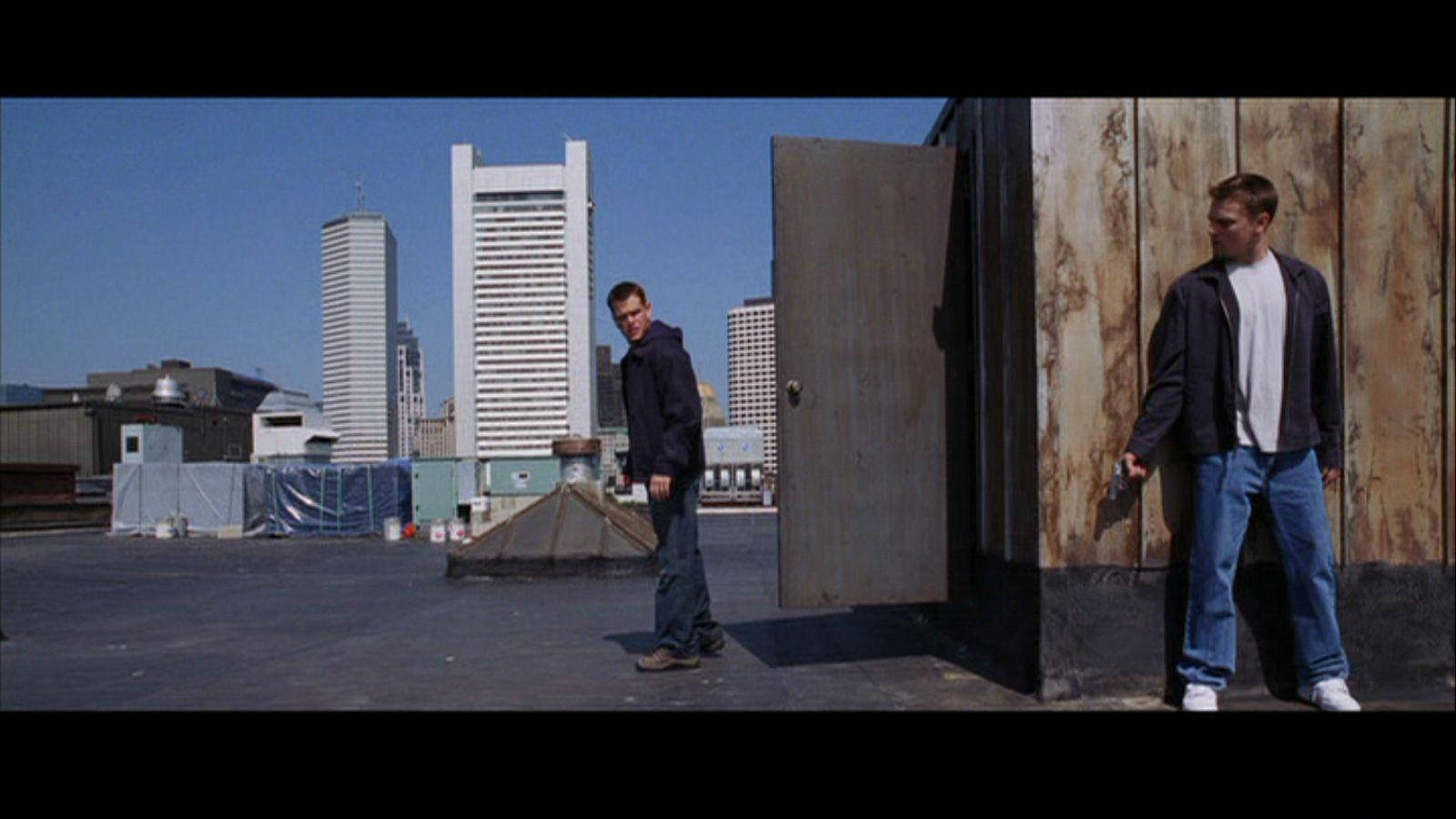 Undercover Agent On The Roof - The Departed Wallpaper