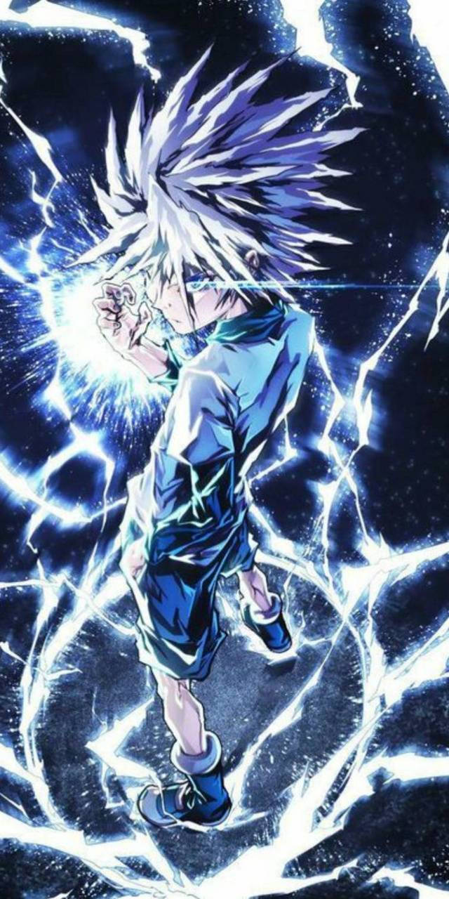 Unleash The Full Power Of Killua Wallpaper