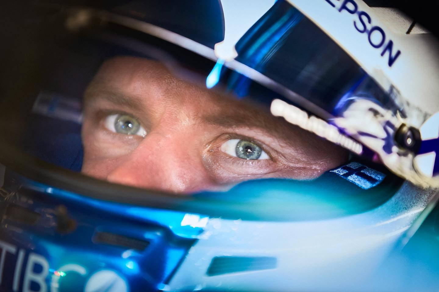 Valtteri Bottas Eyes Close Up Wallpaper