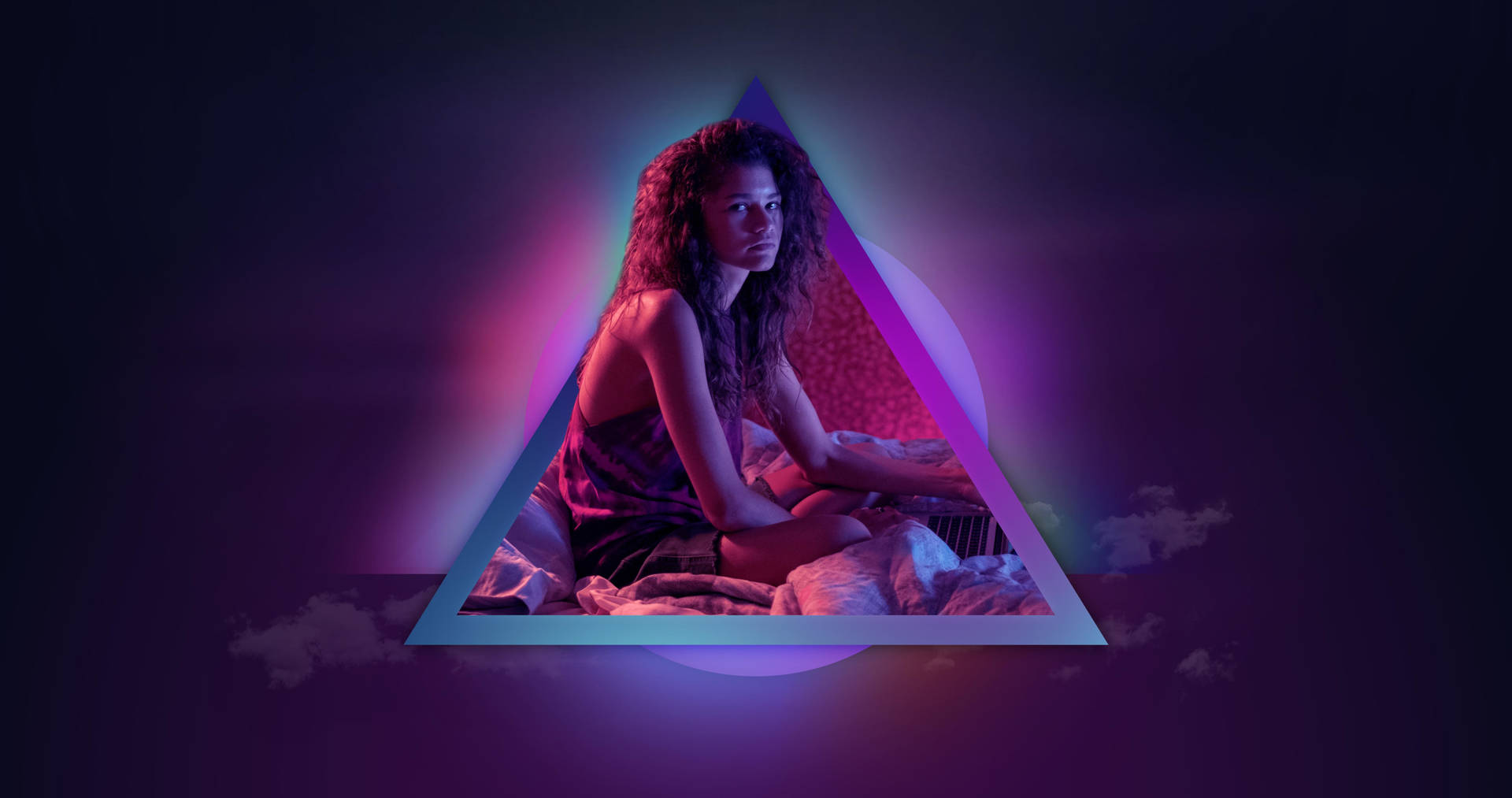 Vaporwave Euphoria Hbo Wallpaper