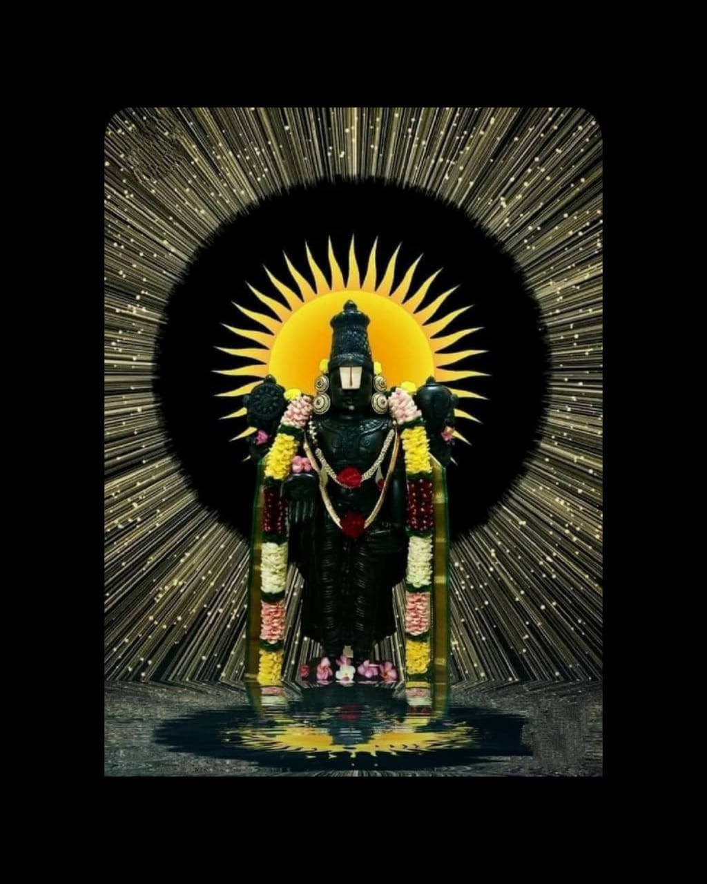 Venkateswara Swamy The Destroyer Of Sins Wallpaper