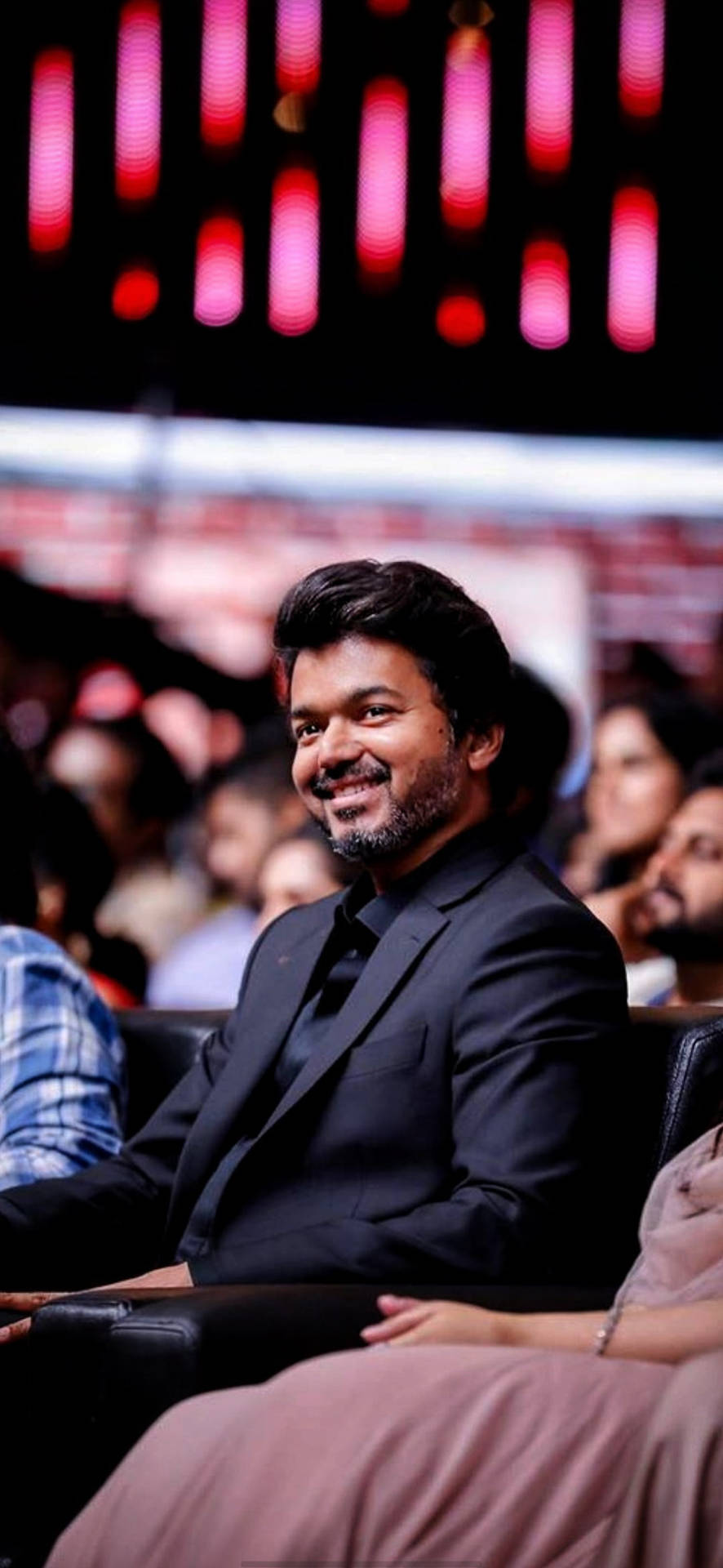 Vijay In The Audience Tamil Actors Hd Wallpaper