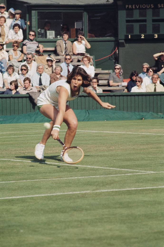 Virginia Wade Professional Player Wallpaper