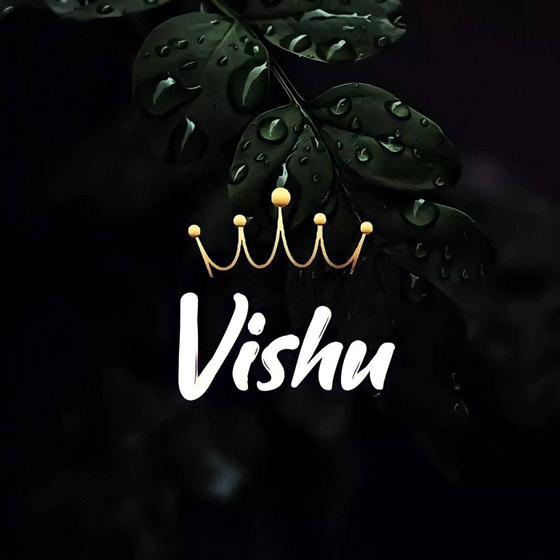 Vishu Yellow Crown Wallpaper