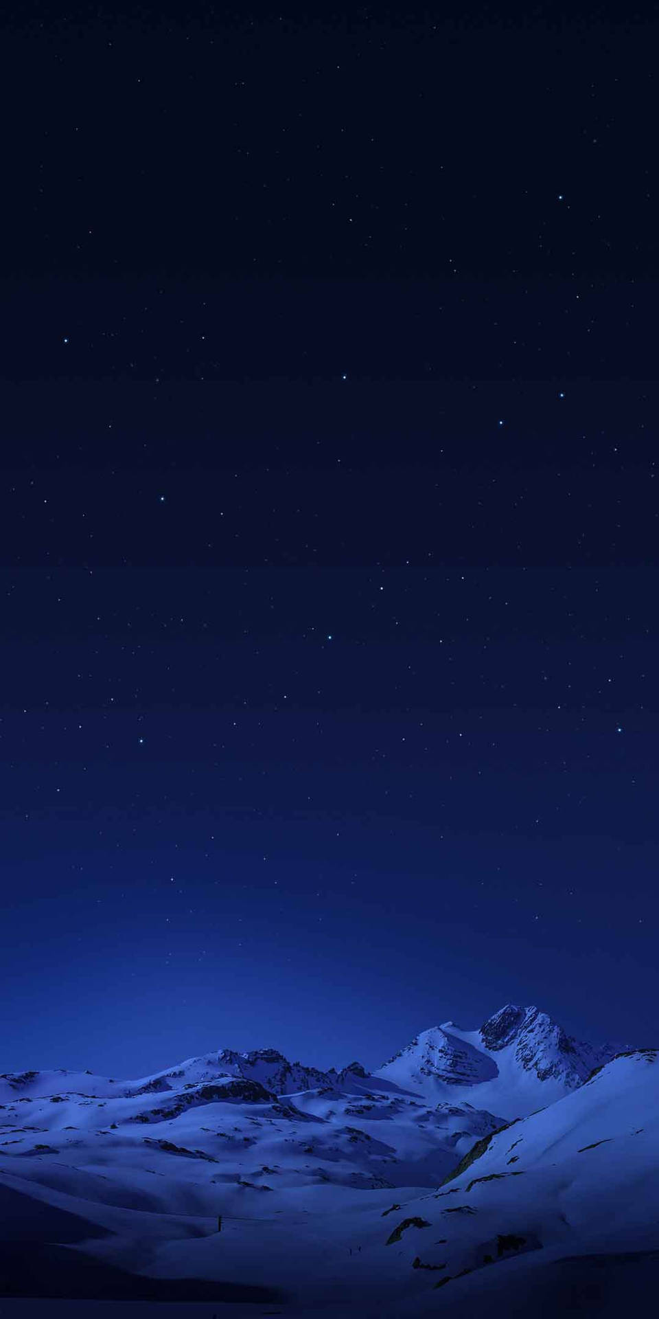 Vivo V20 Mountains And Dark Sky Wallpaper