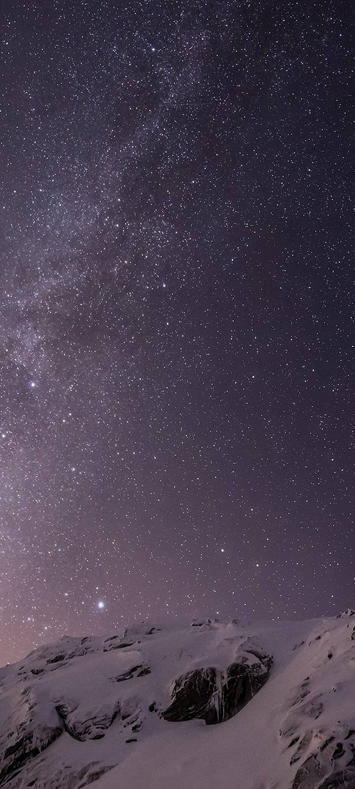 Vivo Y20 Starry Night Sky Wallpaper