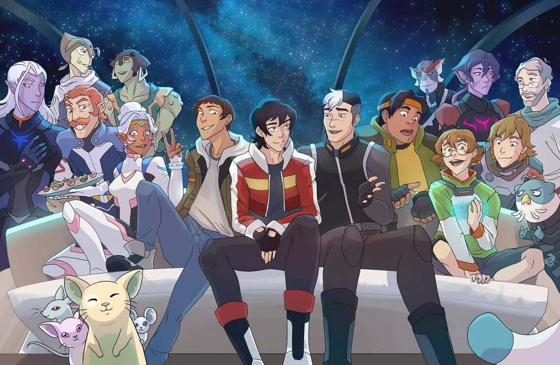 Voltron: Legendary Defender Characters Wallpaper