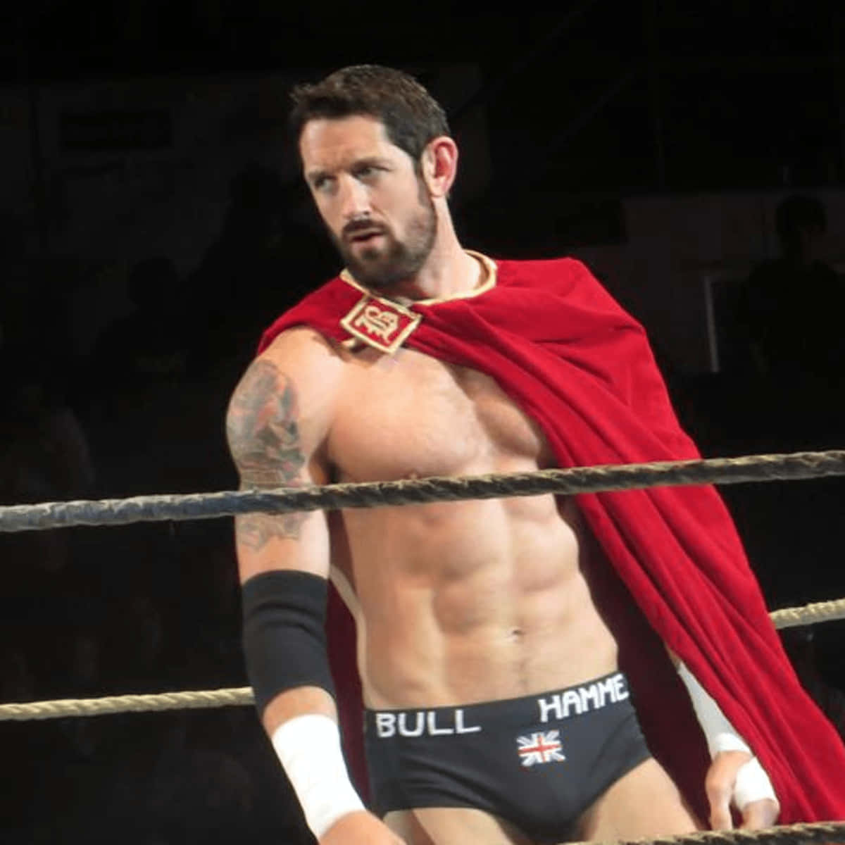 Wade Barrett Wearing A Cape Wallpaper