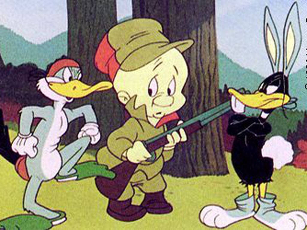 Wary Hunter Elmer Fudd Wallpaper