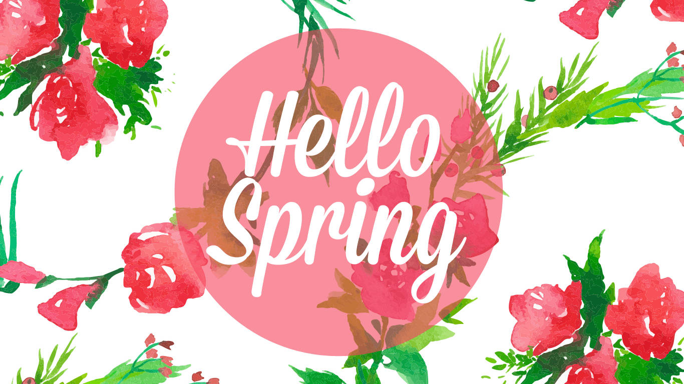 Welcome The Season Of Spring With Open Arms Wallpaper