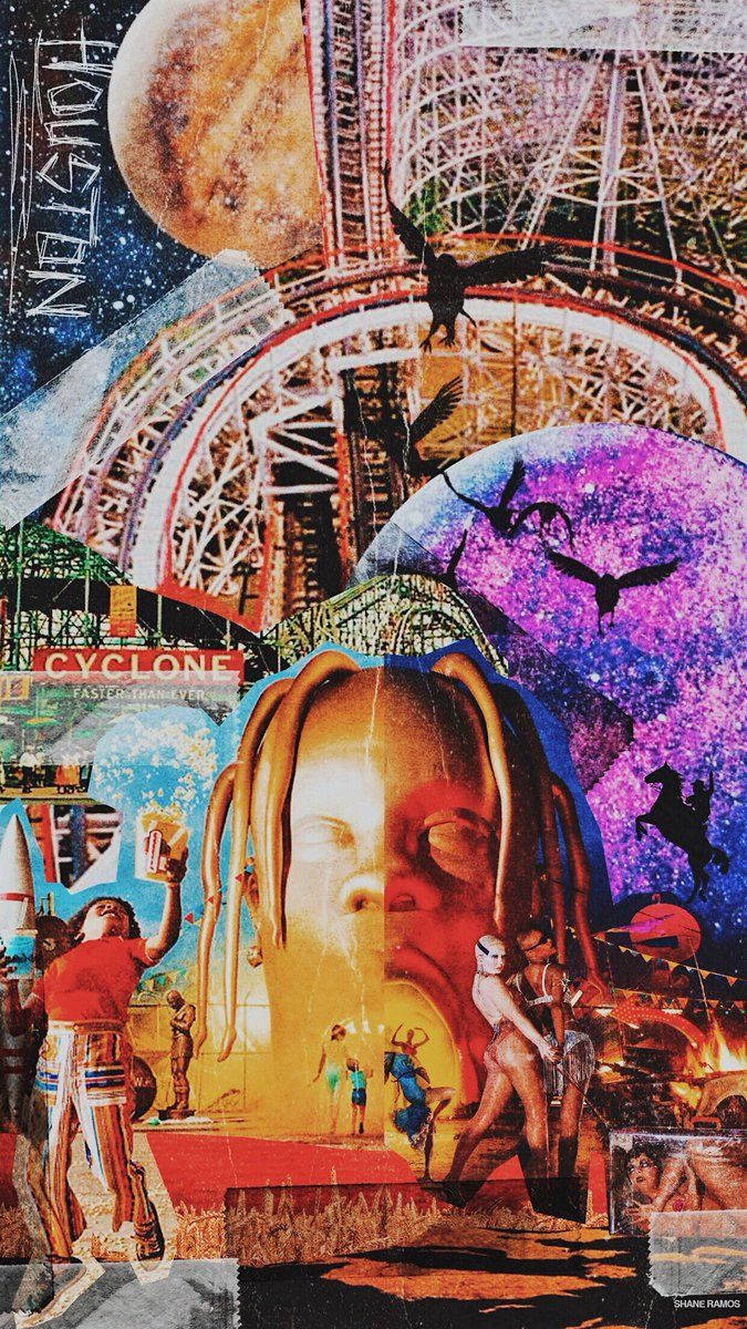 Welcome To Astroworld - Where Dreams Come To Life Wallpaper