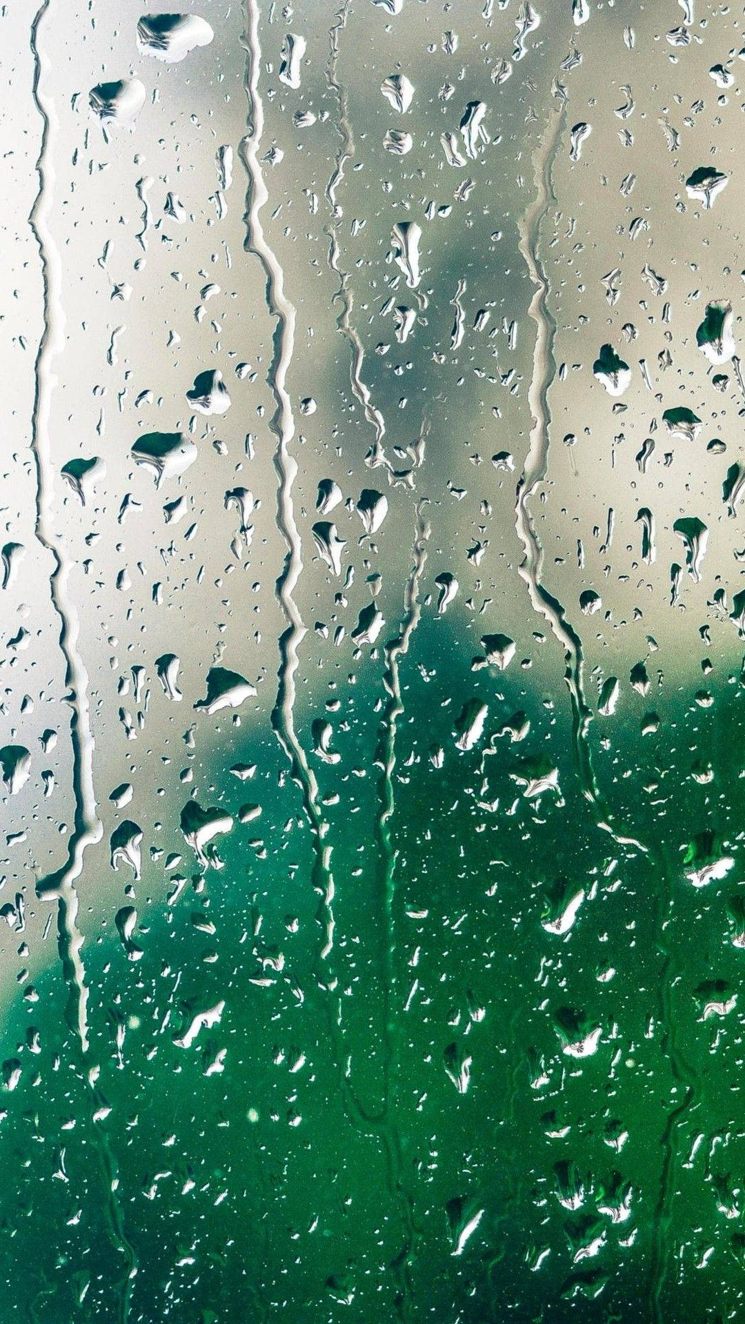 Whatsapp Chat Waterdrops On Window Wallpaper