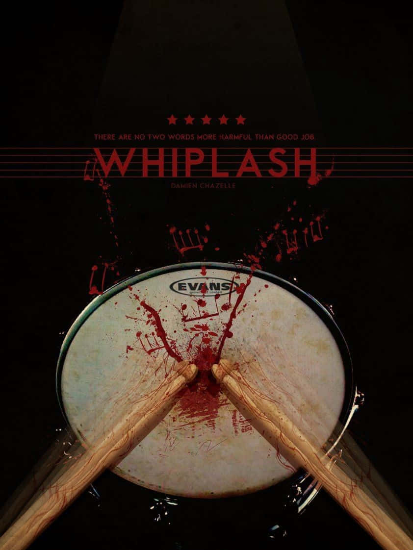 Whiplash Movie Poster Drum Wallpaper