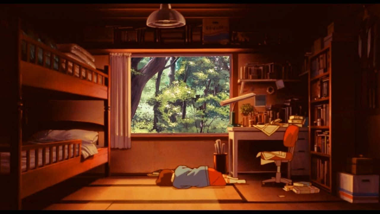 Whisper Of The Heart Lo-fi Art Wallpaper