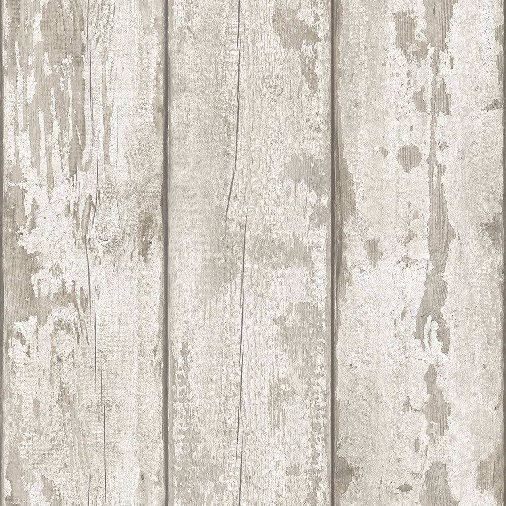 White Wood Wallpaper