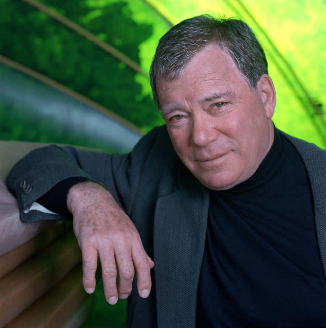 William Shatner, Legendary Actor, In A Close-up Portrait Wallpaper