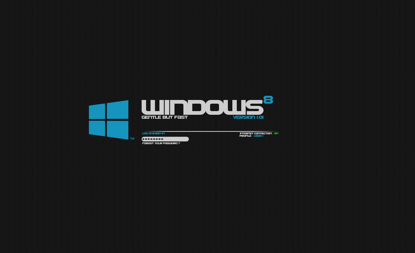 Windows 10 Logo On A Black Background Wallpaper