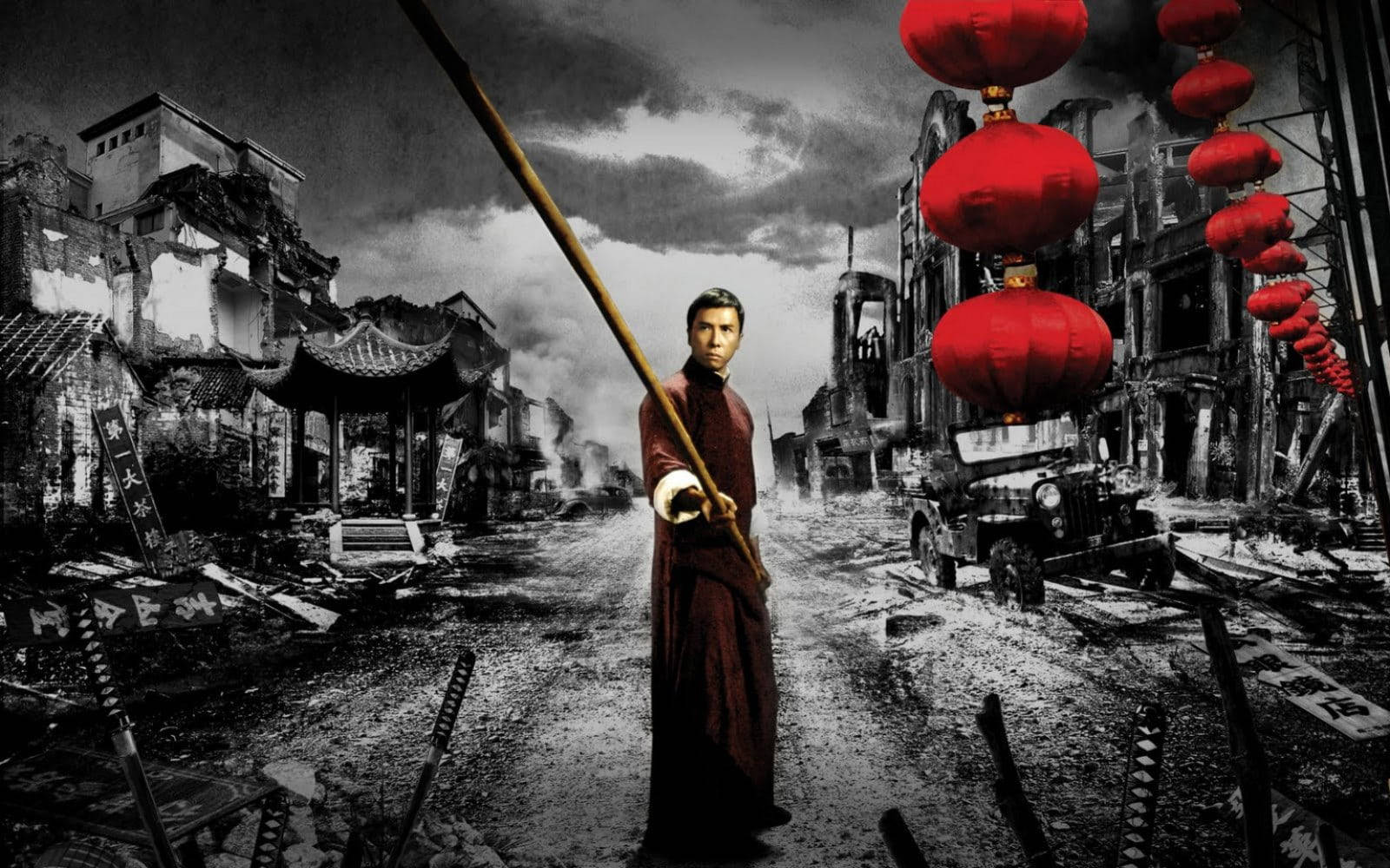 Wing Chun Fighting Art Ip Man Film Wallpaper