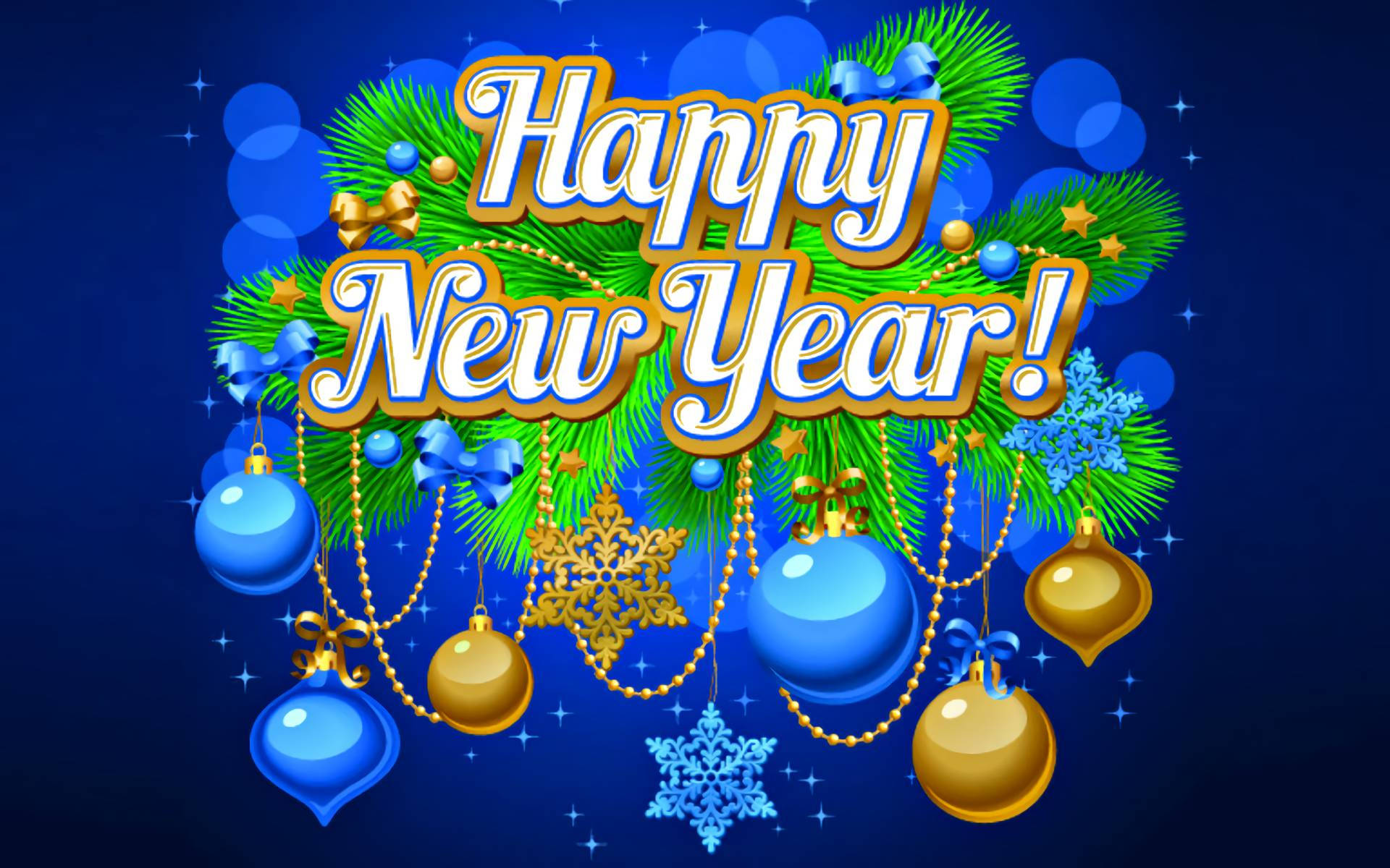 Wishing You Joy, Peace, And Plenty Of Sparkle This New Year! Wallpaper