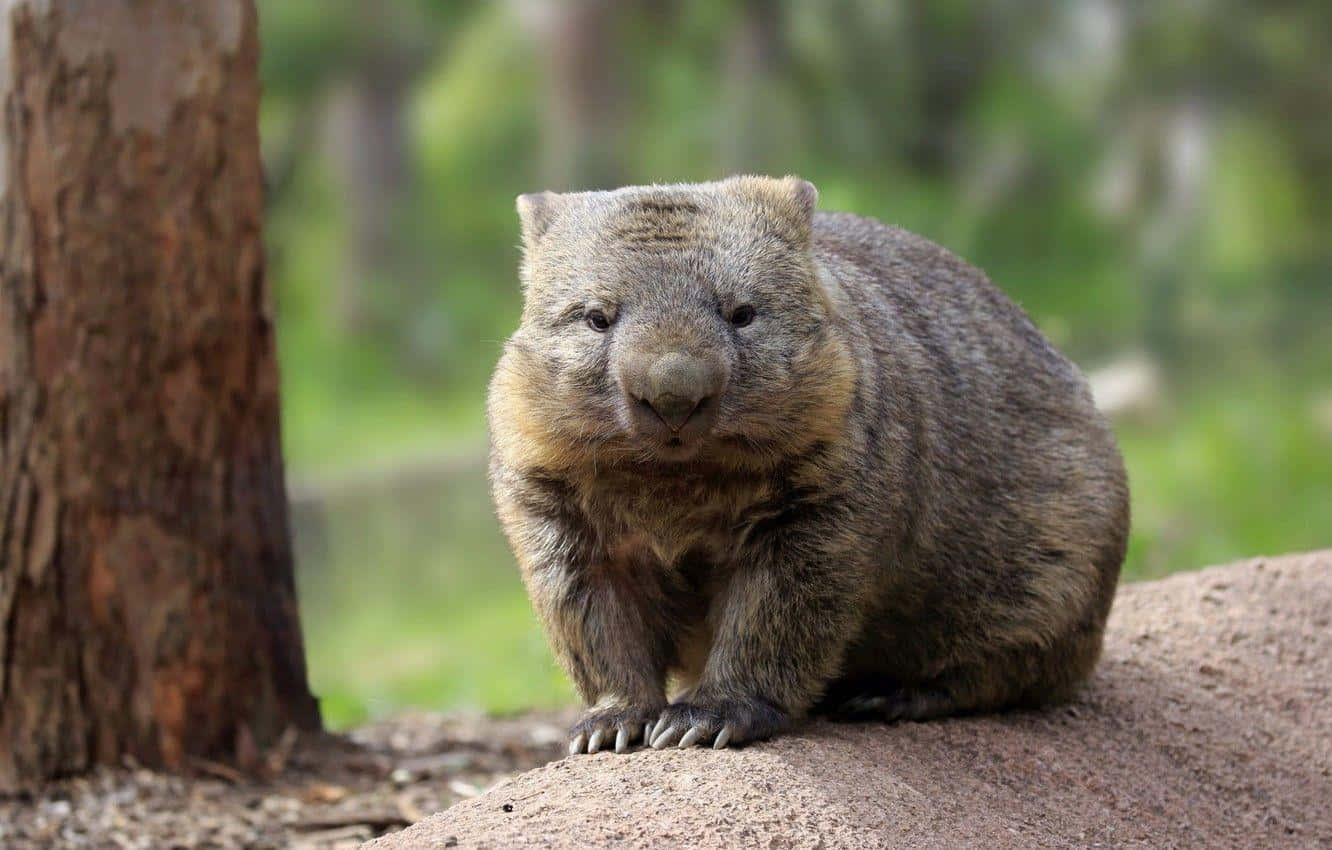 Wombatin Natural Habitat.jpg Wallpaper