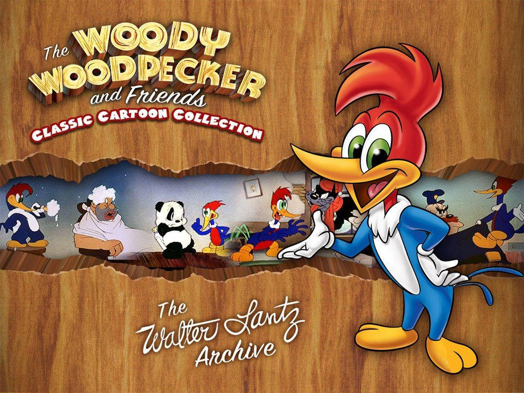 Woody Woodpecker, The Iconic Animated Woodpecker With A Hearty Laugh Wallpaper