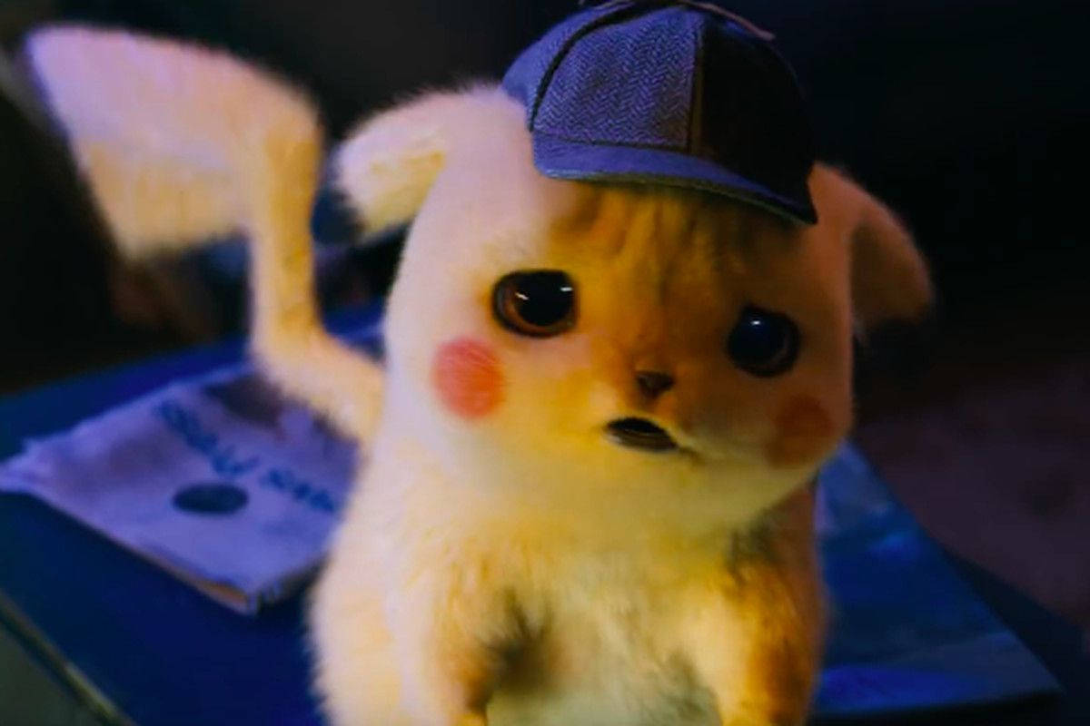 Worried Face Detective Pikachu Wallpaper