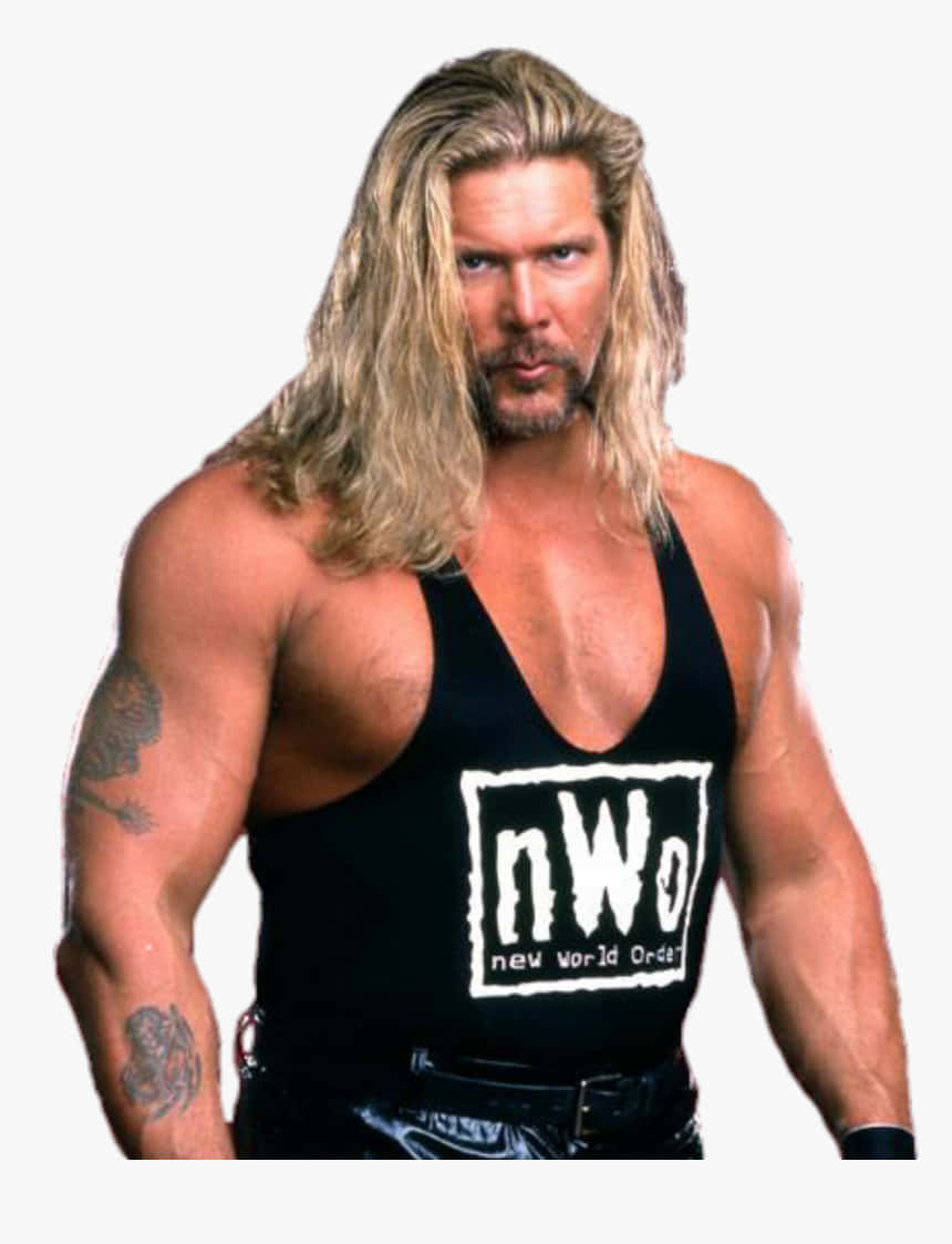 Wwe Legend Kevin Nash In New World Order Attire. Wallpaper