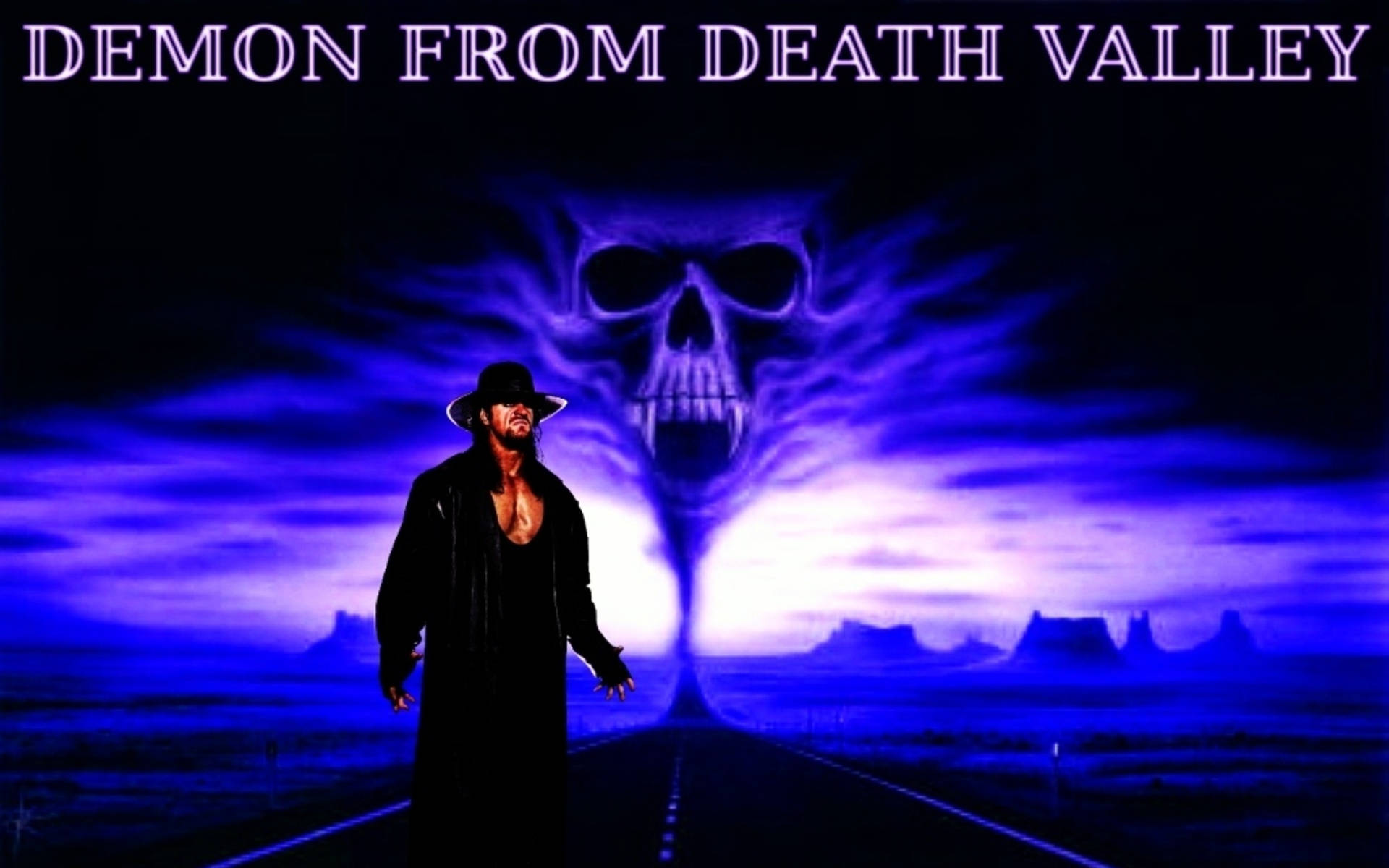 Wwe Undertaker Demon From Death Valley Wallpaper