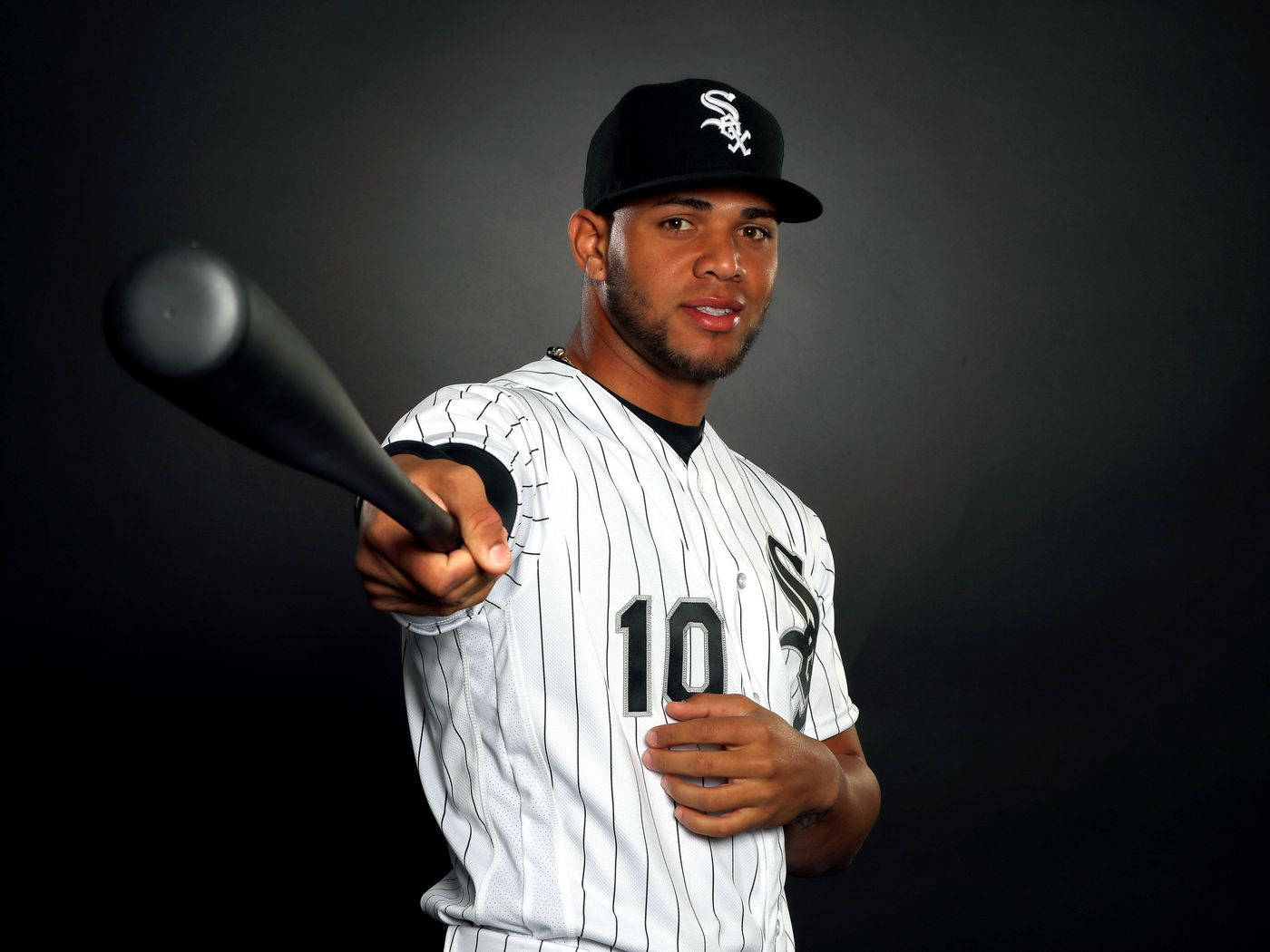 Yoan Moncada On Black Background Wallpaper