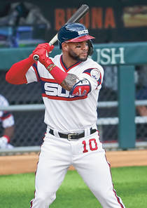 Yoan Moncada Playing As Batter Wallpaper