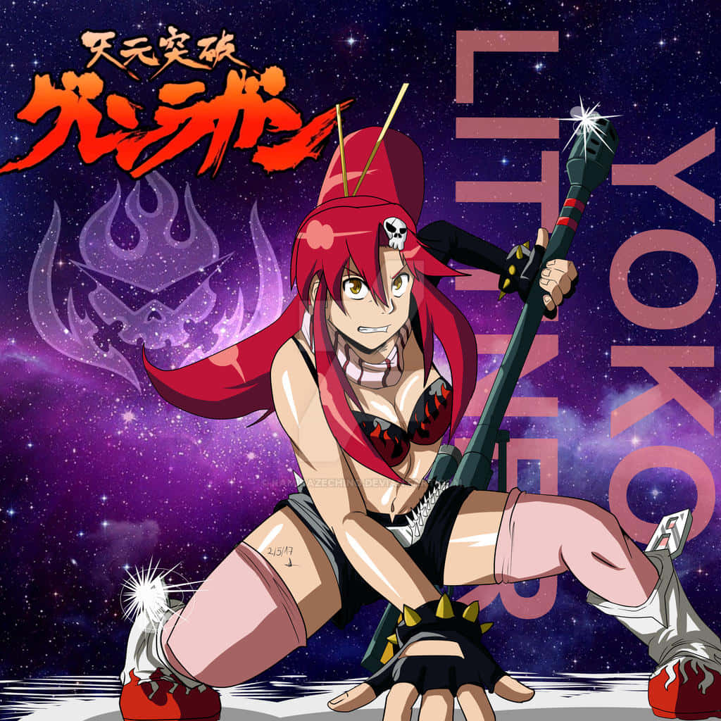 Yoko Littner Dazzling Pose Wallpaper