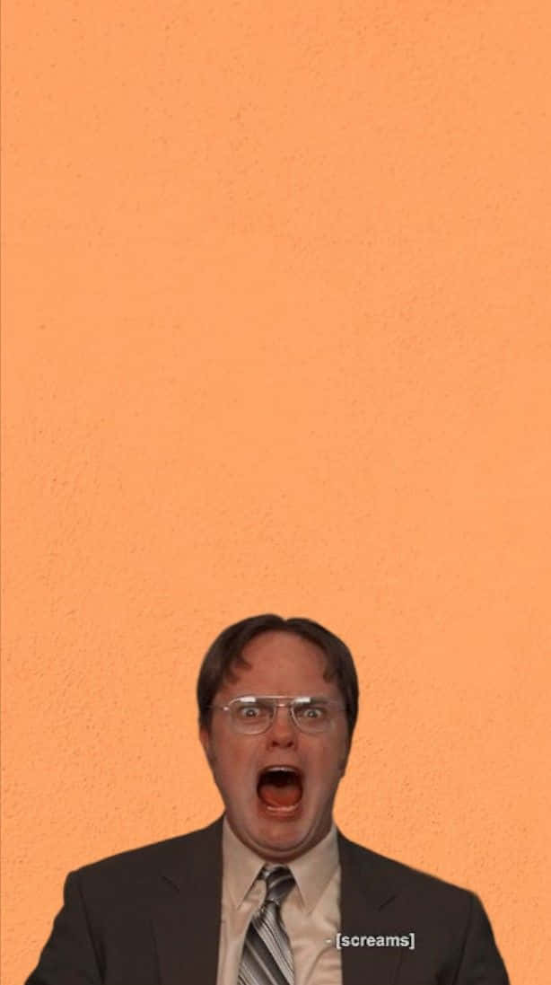 “you Missed A Spot” - Dwight Schrute Wallpaper