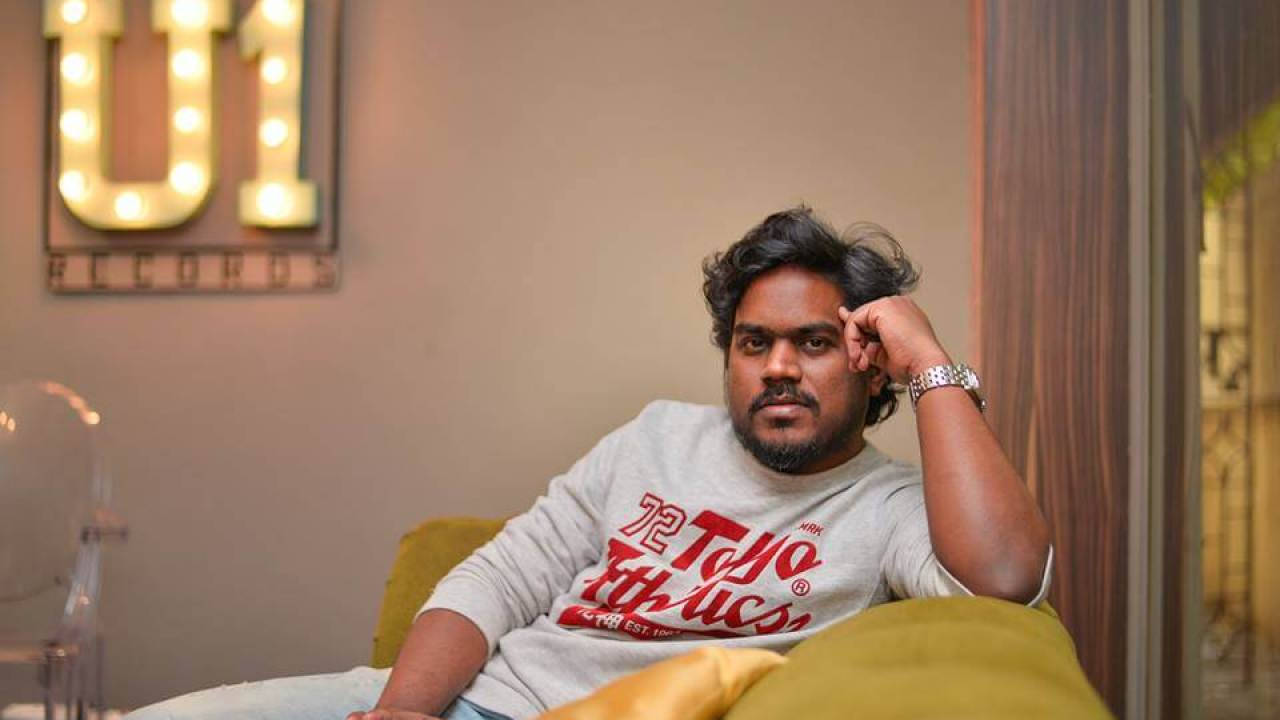 Yuvan Shankar Raja In White Wallpaper