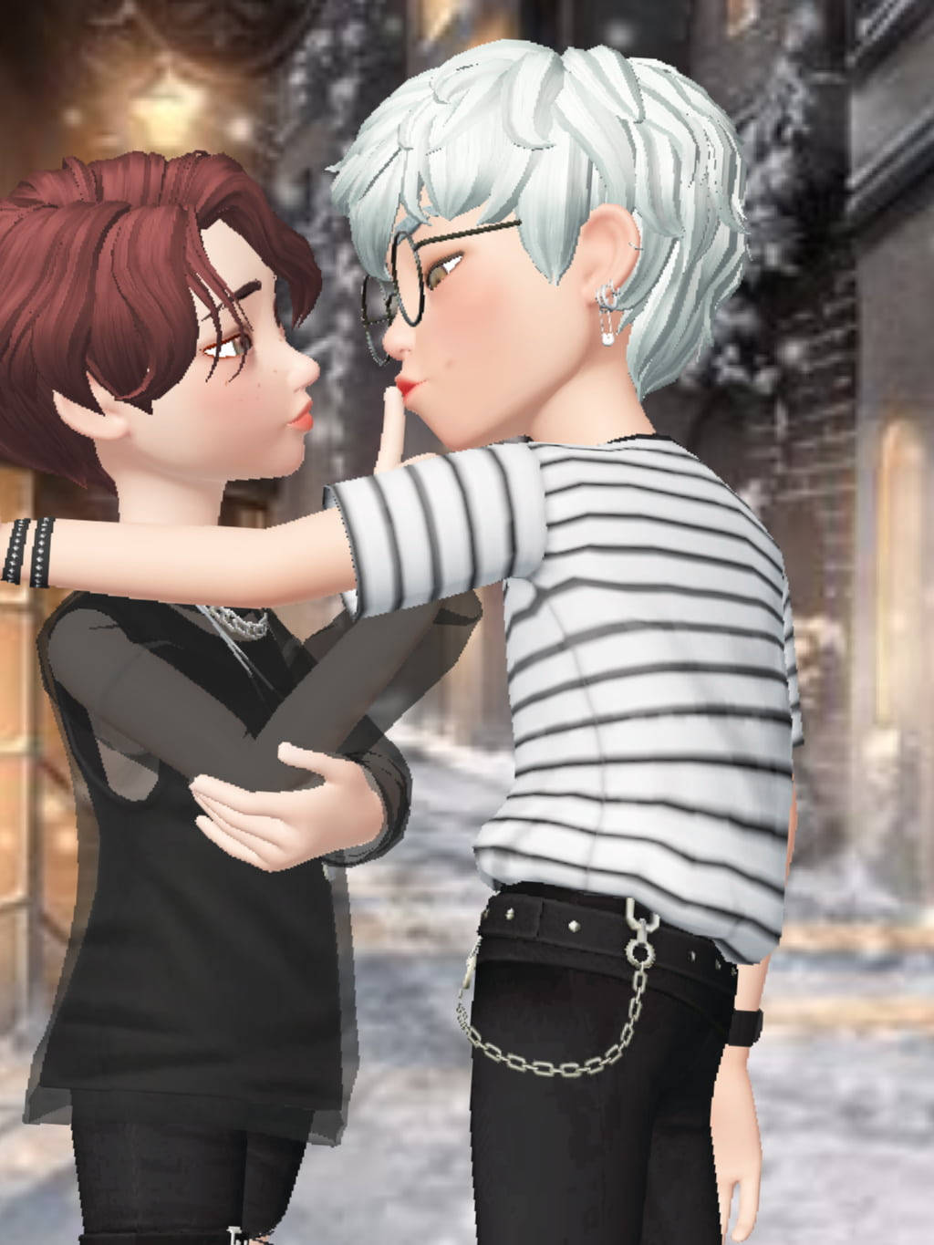 Zepeto Gay Couple Lgbt Phone Wallpaper