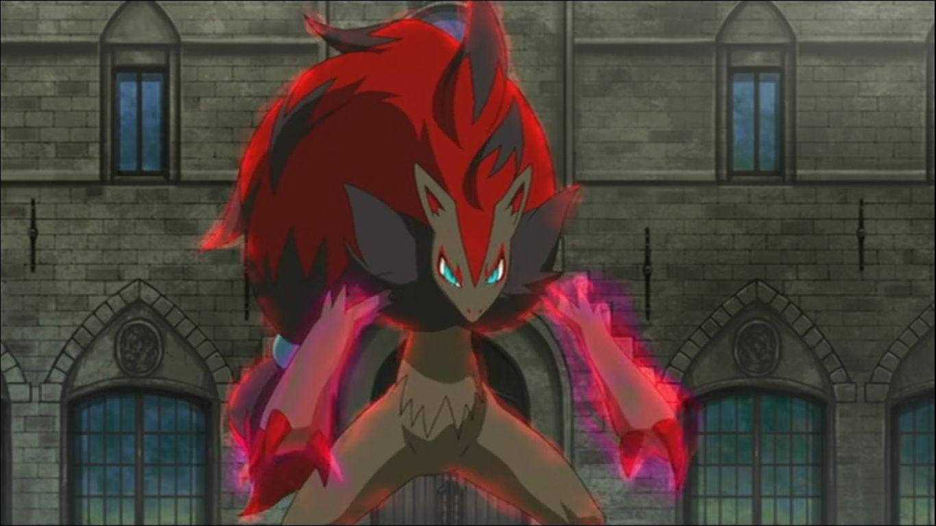 Zoroark In Pokémon Anime Wallpaper