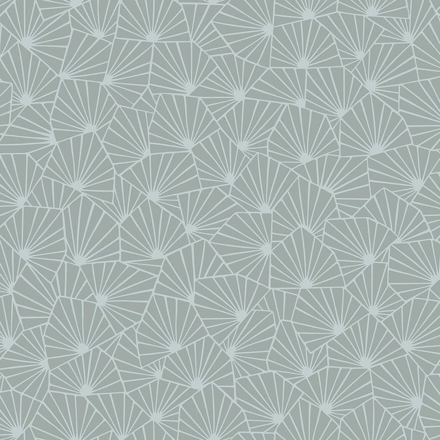 1000x1000 In. X 10 In. Blomma Sage Geometric Wallpaper Sample Wv1465sam Wallpaper