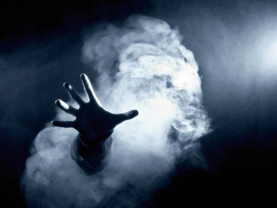 1024x768 Dark Hand Smoke Hd Wallpaper Wallpaper
