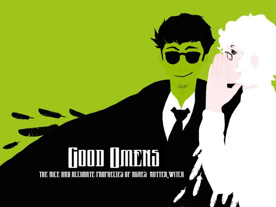1024x768 Good Omens - Good Omens Wallpaper Wallpaper