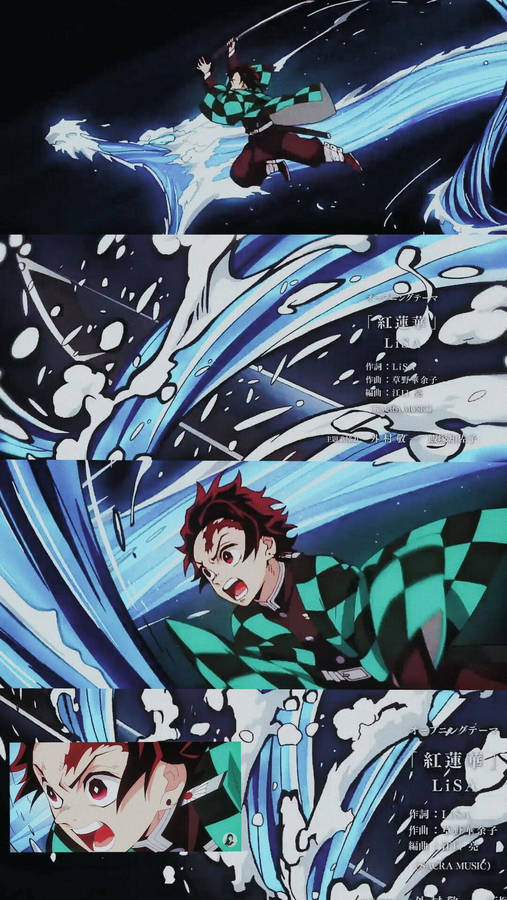 1080x1918 Lockscreen / Wallpaper From Kimetsu No Yaiba (demon Slayer) Wallpaper