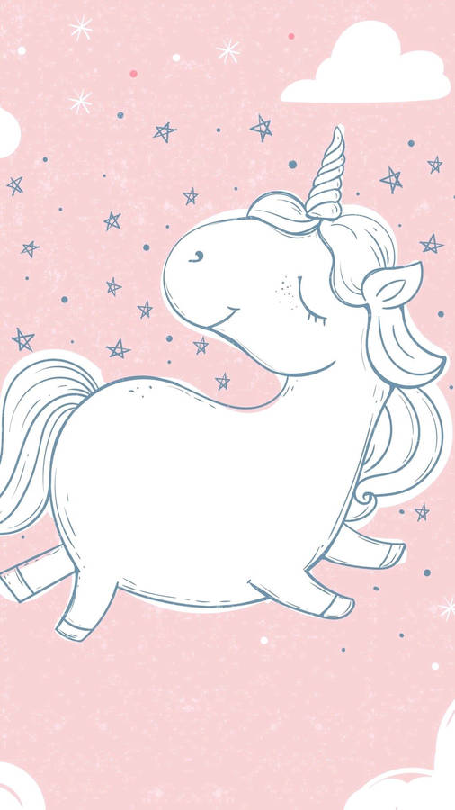 1080x1920 Cute Unicorn Wallpaper Wallpaper