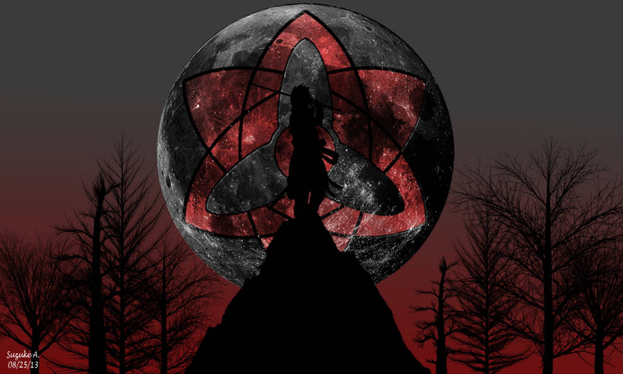 1153x692 Sasuke Uchiha Eternal Mangekyo Sharingan Wallpaper
