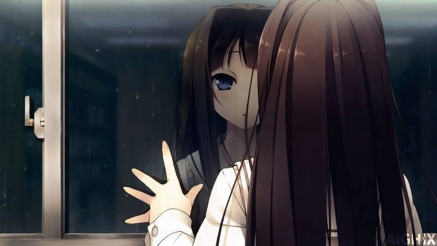 1191x670 Sad Anime Girl Wallpaper Wallpaper