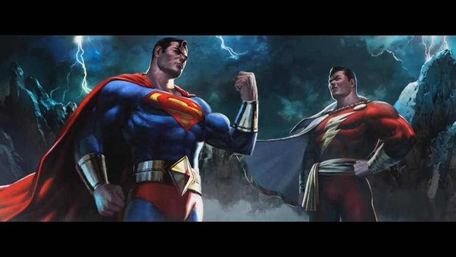 1360x768 Superman Shazam Wallpaper : Dccomics Wallpaper