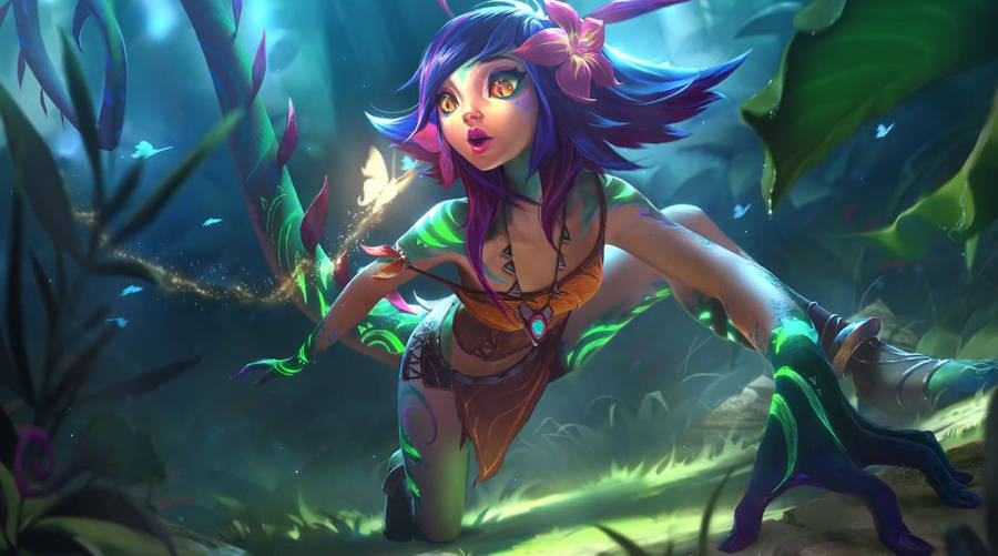 1419x790 Neeko League Of Legends Animated Wallpaper Wallpaper
