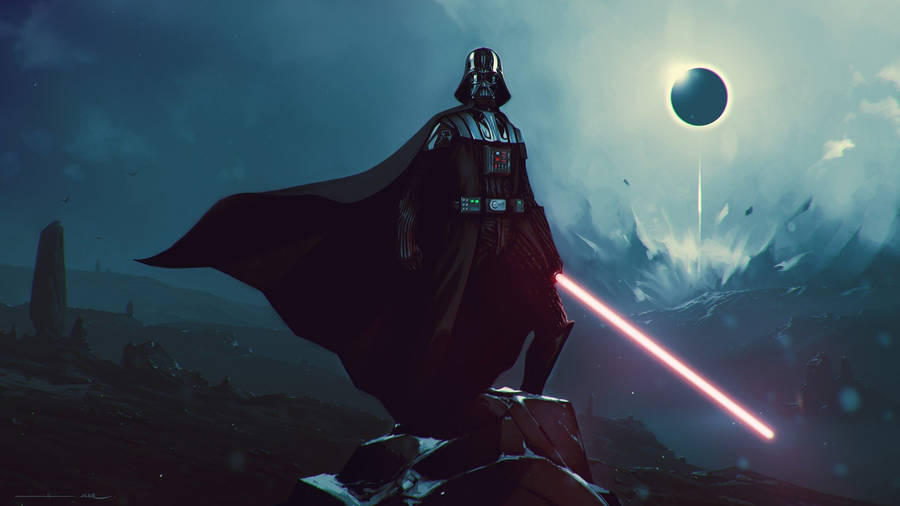 1920 X 1080 Gaming Darth Vader Wallpaper