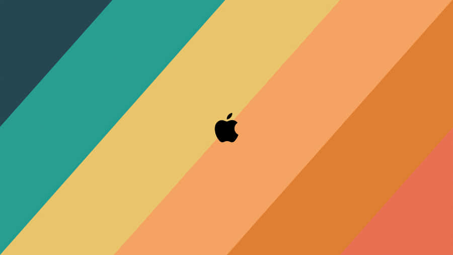 1920 X 1080 Minimalist Black Apple Logo Wallpaper