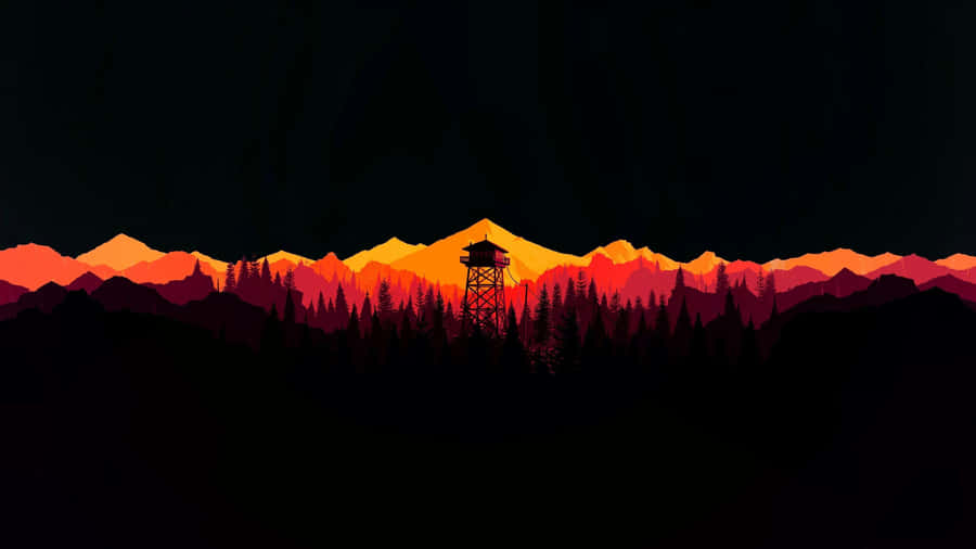1920x1080 Amoled Watchtower Wallpaper