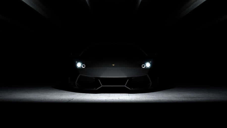 1920x1080 Black Lamborghini Aventador Hood Wallpaper