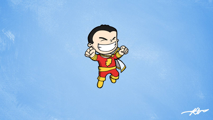 1920x1080 Captain Marvel (shazam) Wallpaper I Drew [1920x1080] Wallpaper